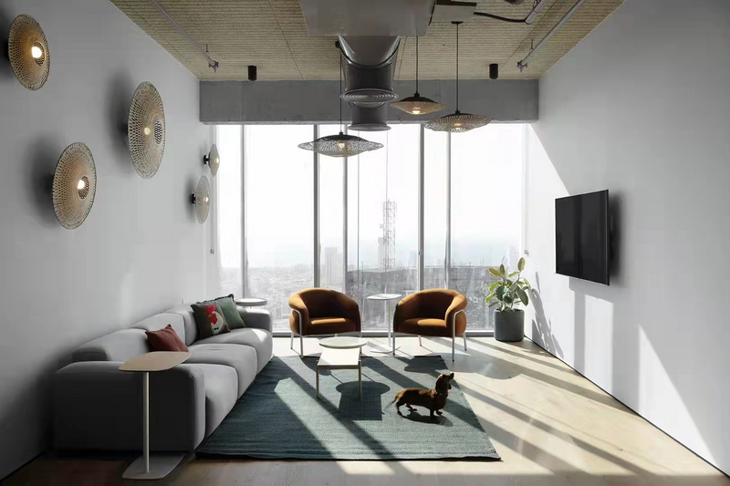 LEZAO乐造办公整装_现代办公室装修设计案例效果图